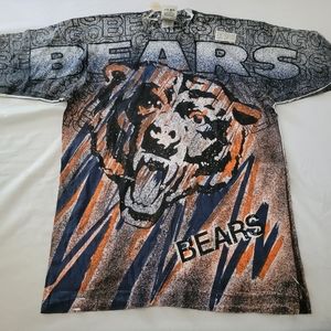 Vintage chicago bears magic Johnson t shirt Deadstock NWT new